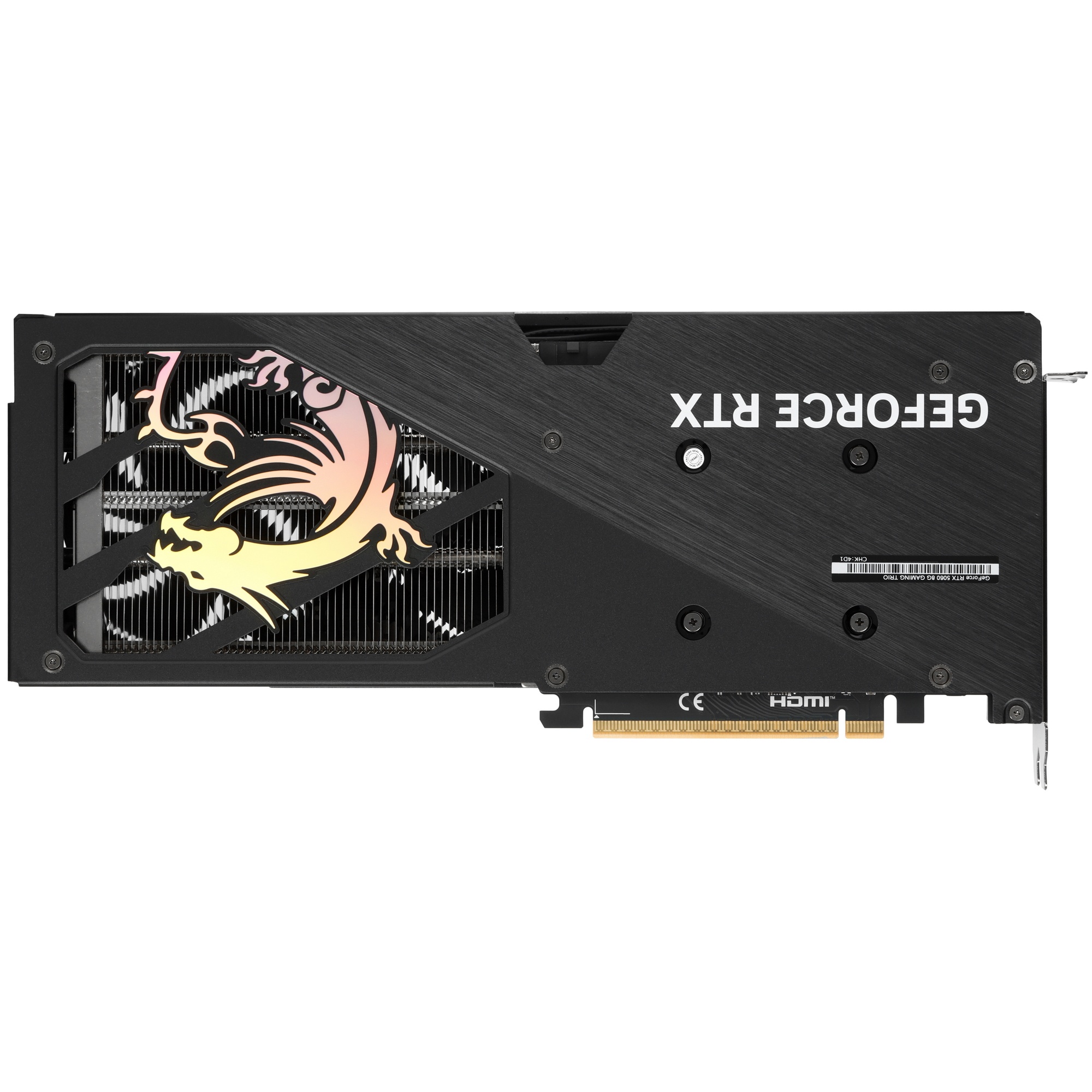 Видеокарта MSI GeForce RTX 5060 8G GAMING TRIO