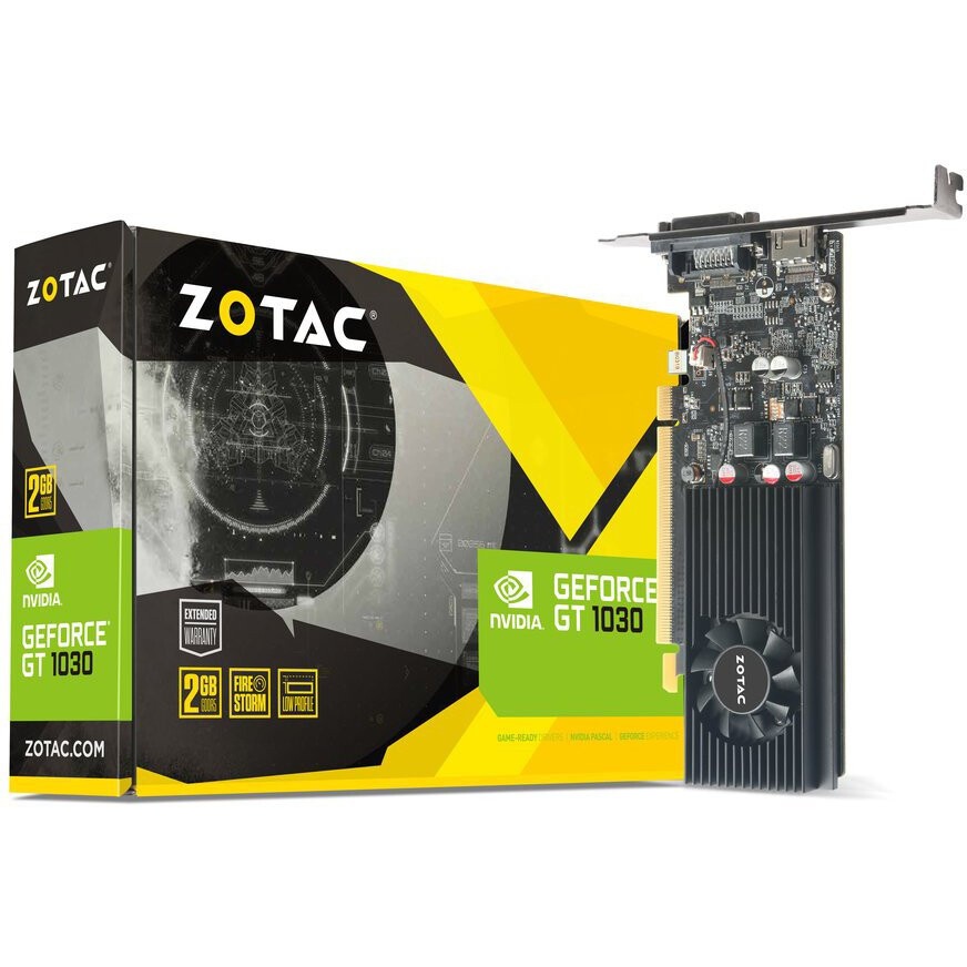 Видеокарта NVIDIA GeForce GT 1030 ASUS 2GB (GT1030-2G-BRK)