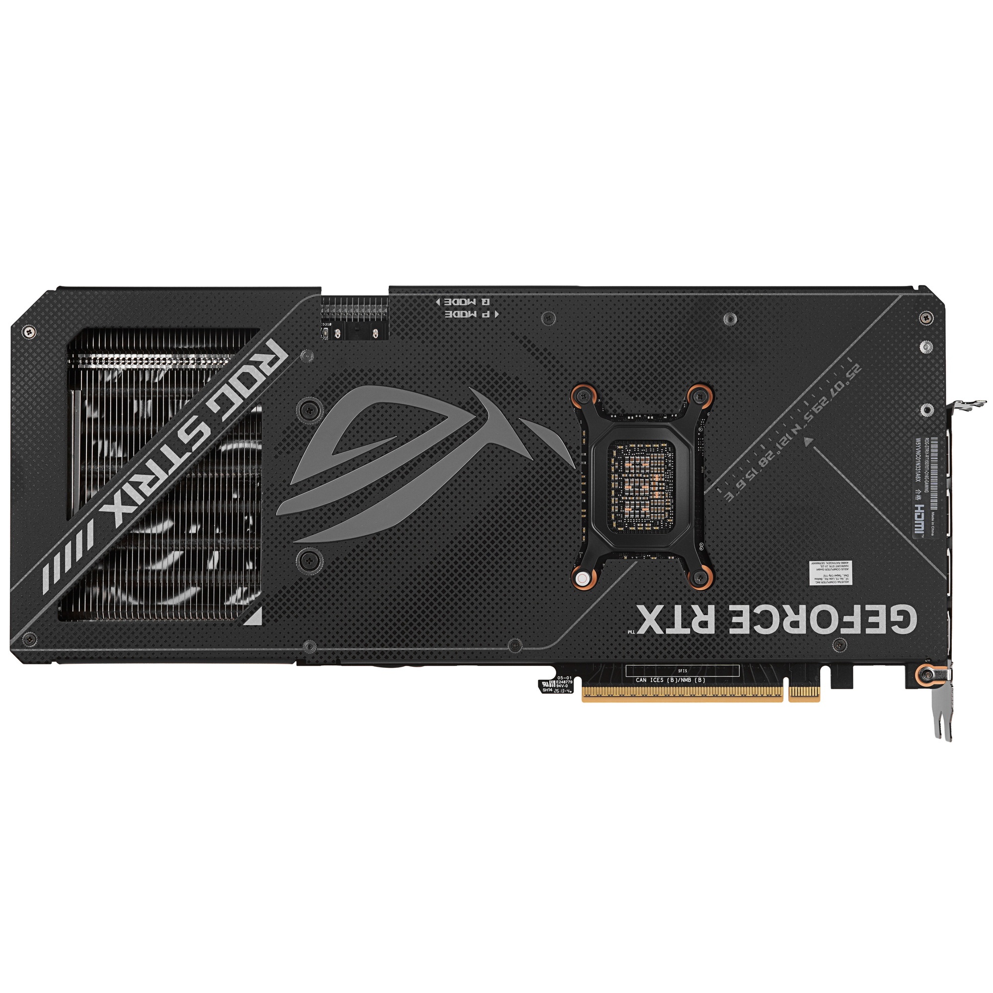 Видеокарта ASUS RTX5070Ti ROG STRIX OC 16GB GDDR7 256bit 3xDP 2xHDMI 3FAN RTL [ROG-STRIX-RTX5070TI-O