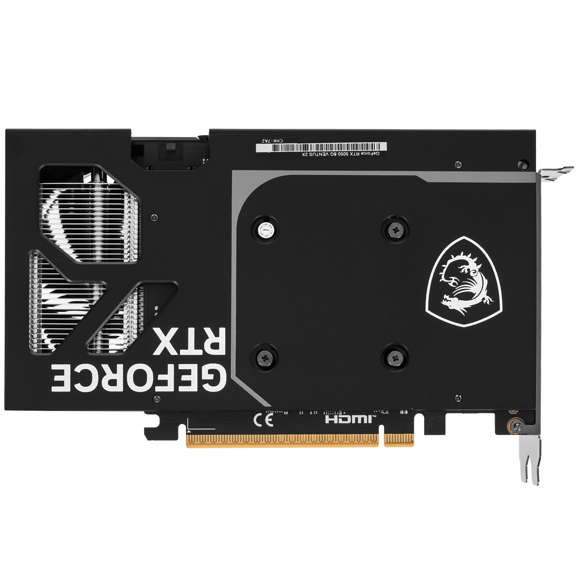 Видеокарта MSI RTX5050 VENTUS 2X 8GB GDDR6 128bit 3xDP HDMI 2FAN RTL