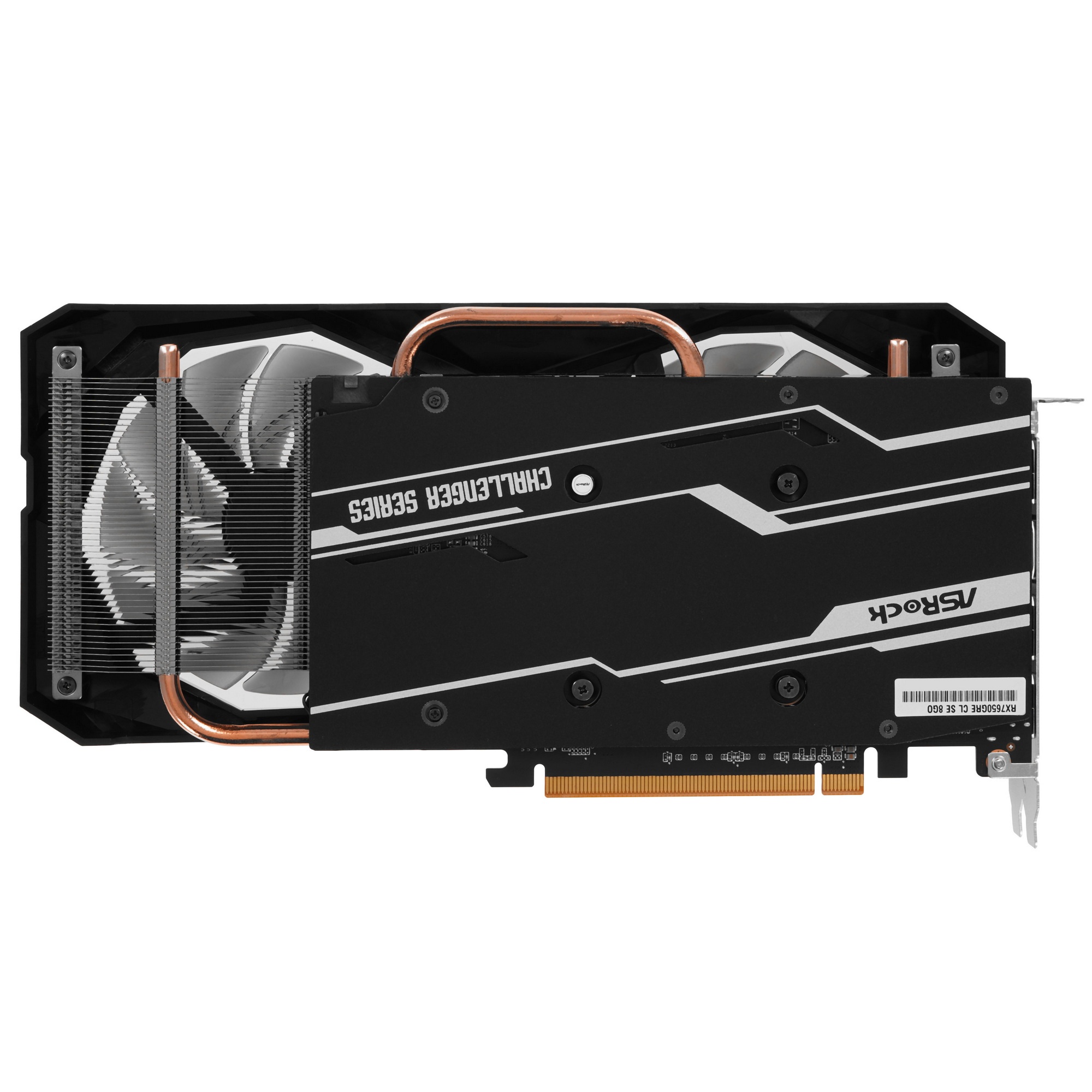 Видеокарта PCIE16 RX 7650 8GB RX7650GRE CL SE 8GO ASROCK
