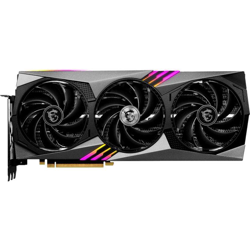 Видеокарта MSI RTX4070Ti GAMING X TRIO 12G GDDR6X 2745/21000 HDMIx1 DPx3 HDCP Ret