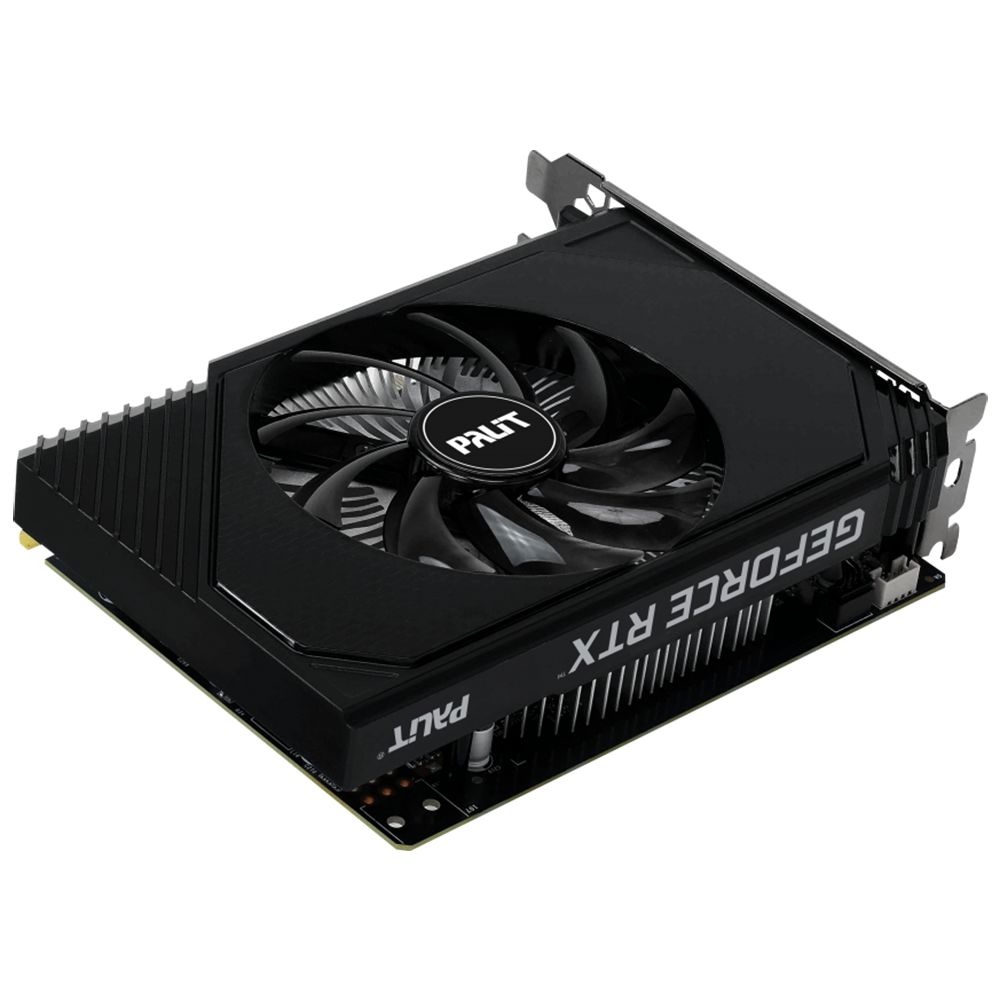 Видеокарта Palit RTX3050 STORMX OC 6GB GDDR6 96bit DVI DP HDMI 1FAN ITX RTL