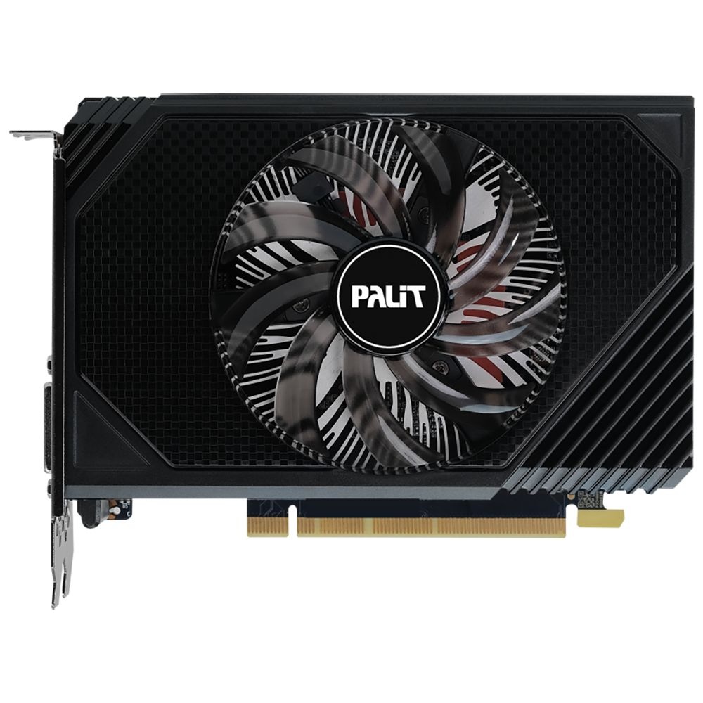 Видеокарта Palit RTX3050 STORMX OC 6GB GDDR6 96bit DVI DP HDMI 1FAN ITX RTL