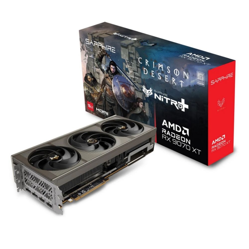 AMD Radeon RX 9070 XT Sapphire Nitro+ Crimson Desert Edition OC 16GB (11348-10-20G)
