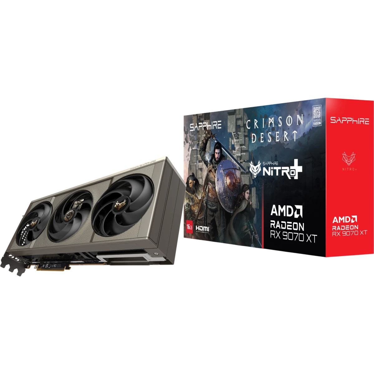AMD Radeon RX 9070 XT Sapphire Nitro+ Crimson Desert Edition OC 16GB (11348-10-20G)