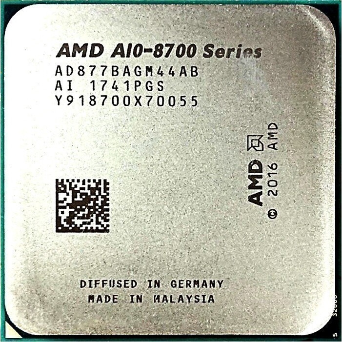 Процессор AMD A10 8770 AM4 (AD877BAGM44AB) (3.5GHz/100MHz/AMD Radeon R7) OEM