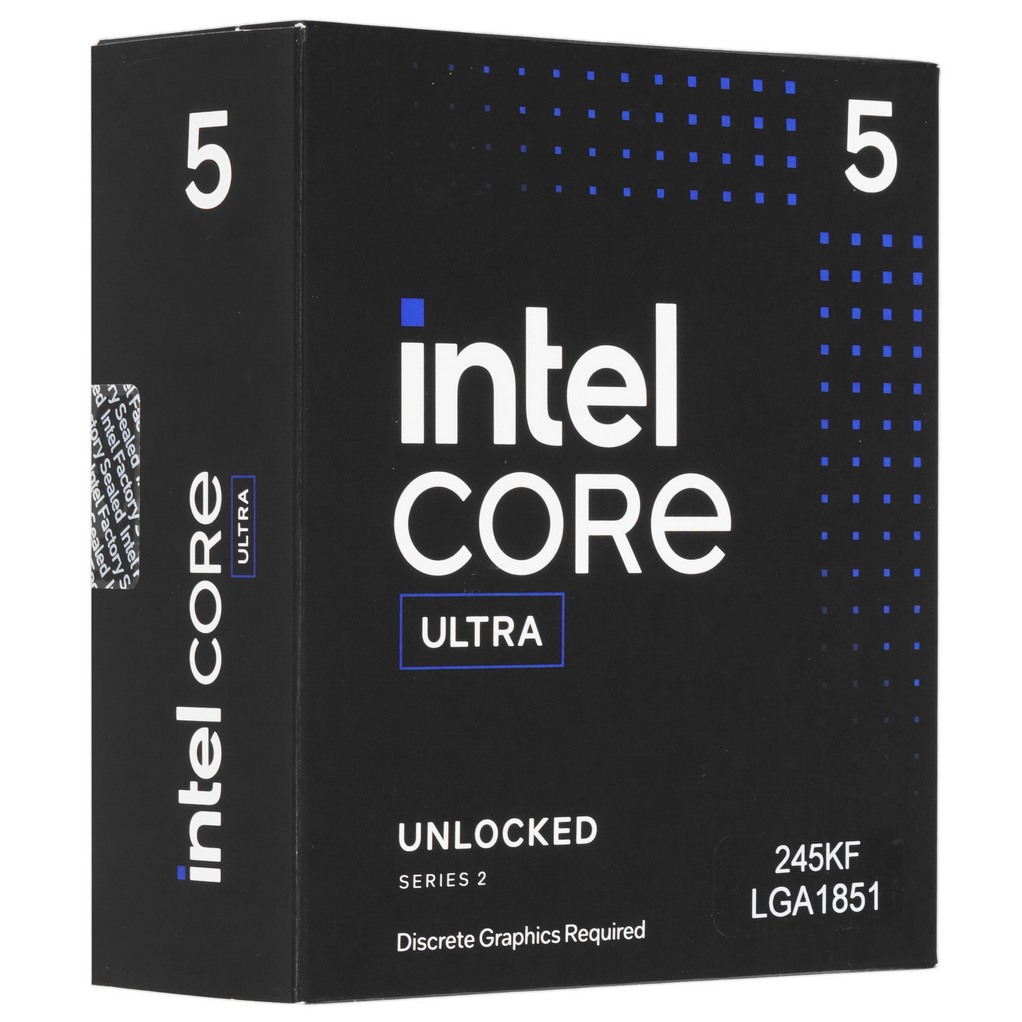 Центральный Процессор Intel Core Ultra 5 245KF BOX (Arrow Lake, C14(8EC/6PC)/T14, 3,6/5,2GHz, Withou