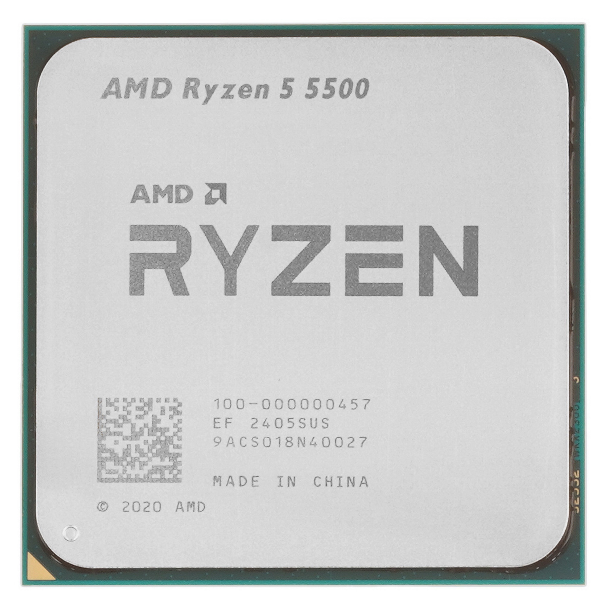 Процессор AMD RYZEN 5 5500 BOX (Cezanne, 7nm, C6/T12, Base 3,60GHz, Turbo 4,20GHz, Without Graphics,