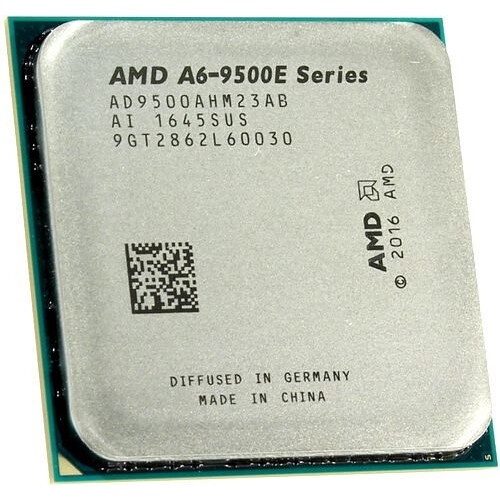 Процессор AMD Bristol Ridge A6 2C/2T 9500E (3.0/3.4GHz,1MB,35W,AM4) tray,Radeon R5 Series