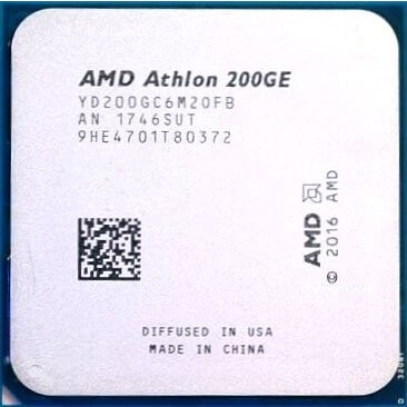 Процессор AMD Athlon 200GE Soc-AM4 3.2GHz OEM