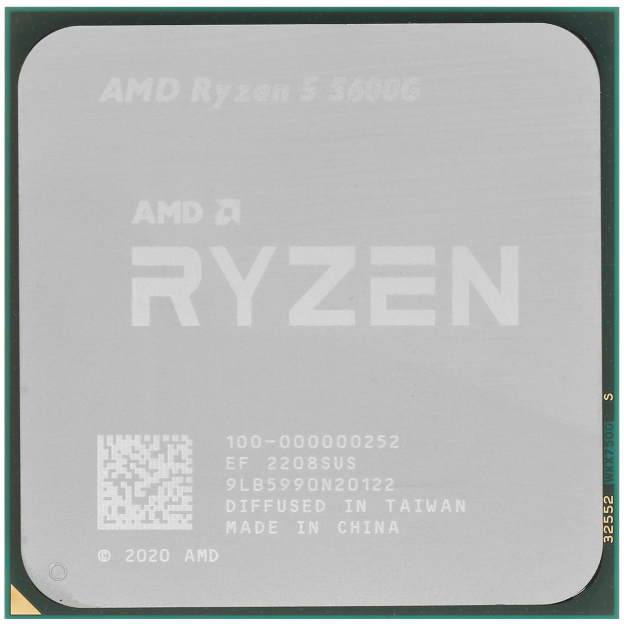 Процессор AMD Ryzen 5 6C/12T 5600G (4.4GHz, 19MB,65W,AM4) box with Wraith Stealth Cooler and Radeon