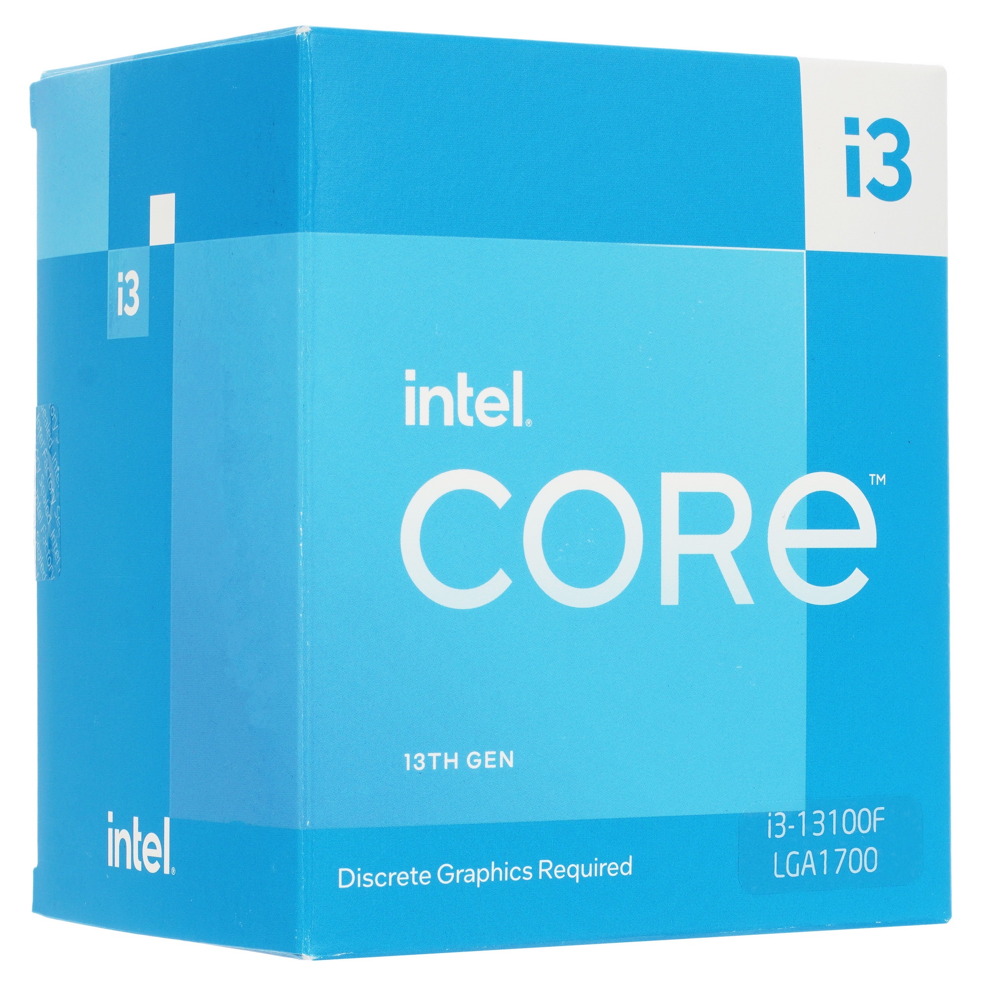 Процессор Intel Core i3-13100F Soc-1700 3.4GHz BOX