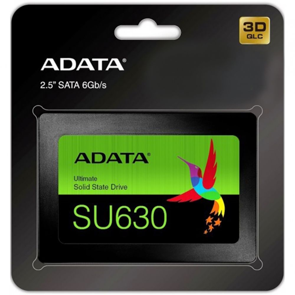Накопитель SSD ADATA Ultimate SU630, 1920Gb, 2.5", SATA III, R/W 520/450