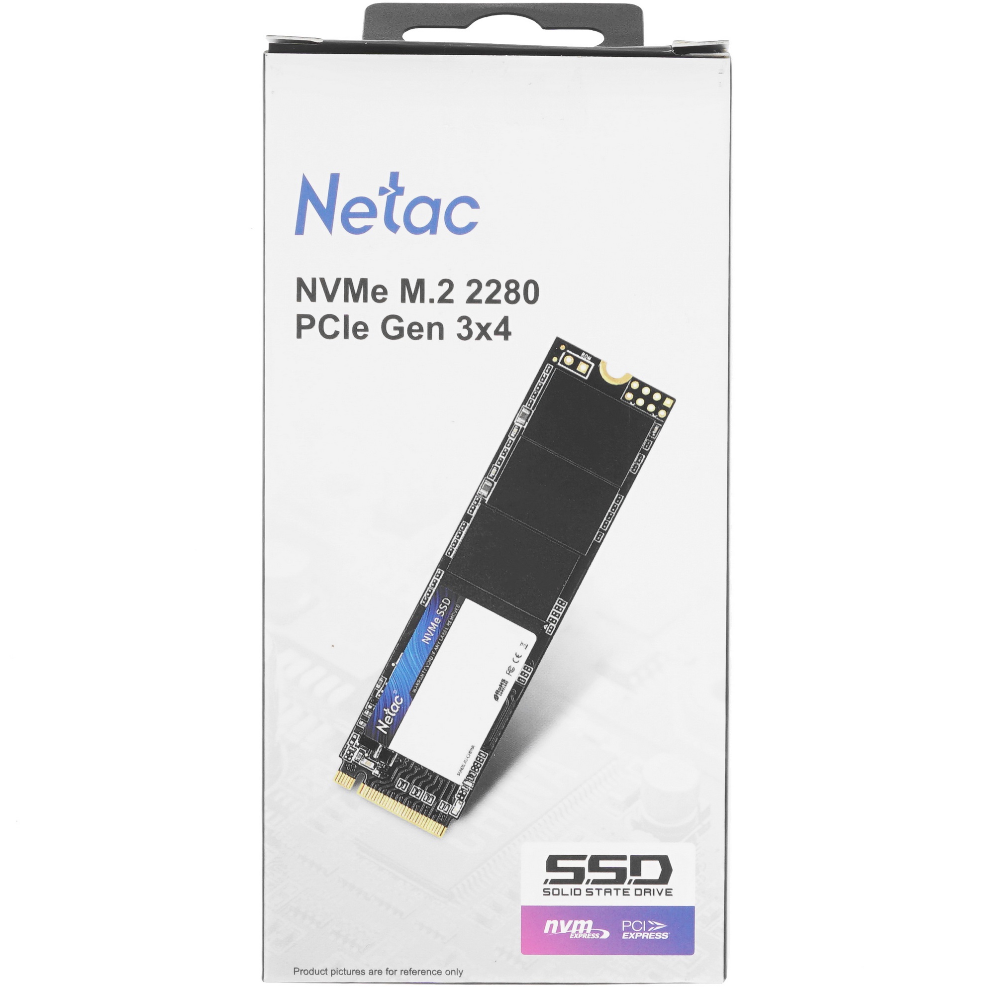 Накопитель SSD Netac N930E Pro, 512GB, PCIe 3.0 x4, M.2 2280, NVMe, R/W 2080/1700