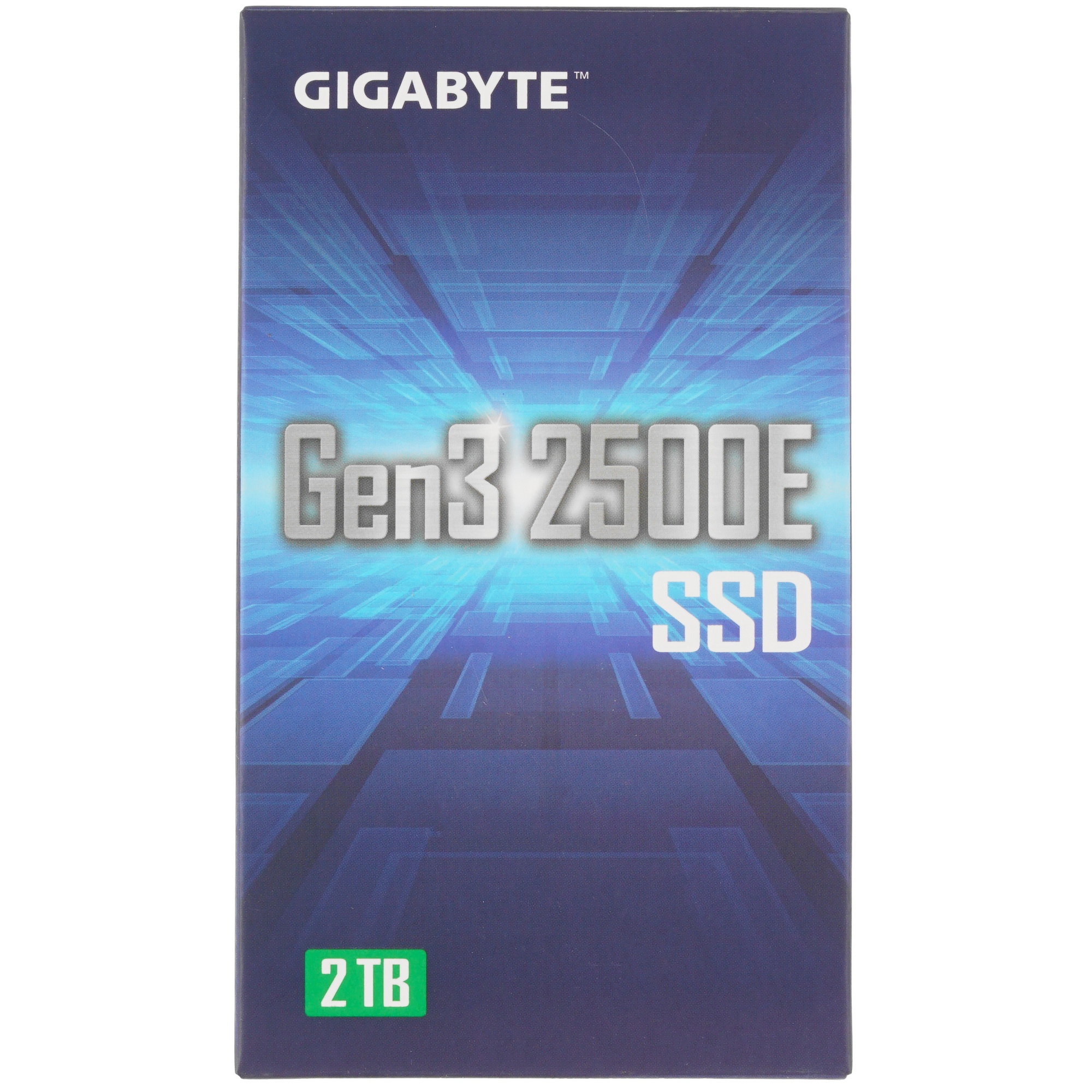 Накопитель SSD Gigabyte 2500E G325E2TB, 2Tb, PCIe 3.0 x4, M.2 2280, NVMe, R/W 2400/2000