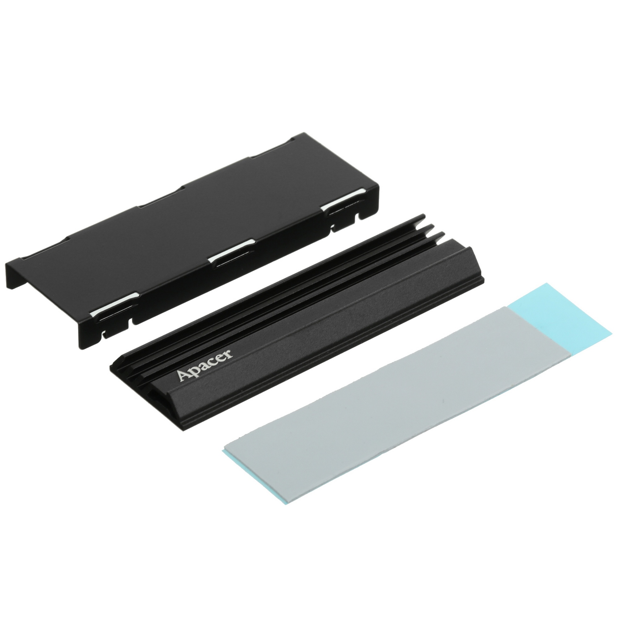 Накопитель SSD Apacer AS2280Q4U, 512 Gb, PCIe 4.0 x4, M.2 2280, NVMe v1.4, R/W 7000/3000, с радиатор