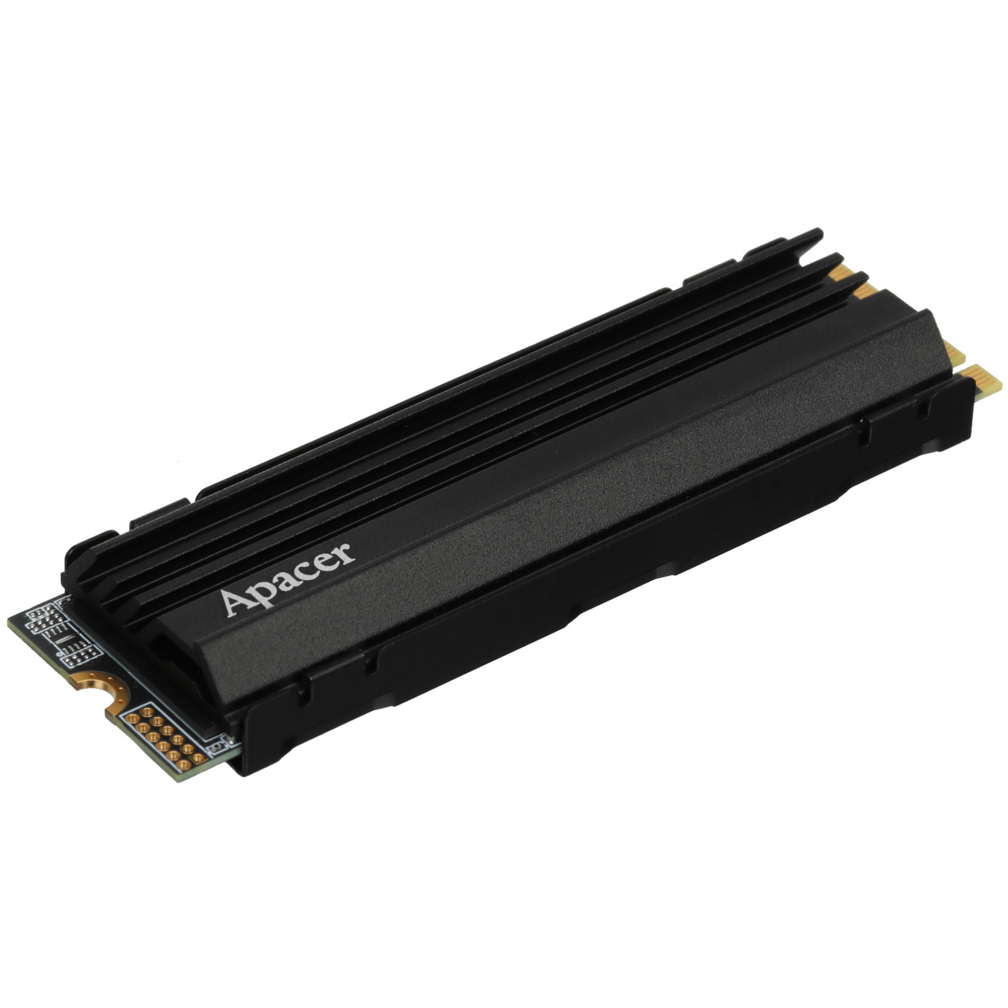 Накопитель SSD Apacer AS2280Q4U, 512 Gb, PCIe 4.0 x4, M.2 2280, NVMe v1.4, R/W 7000/3000, с радиатор