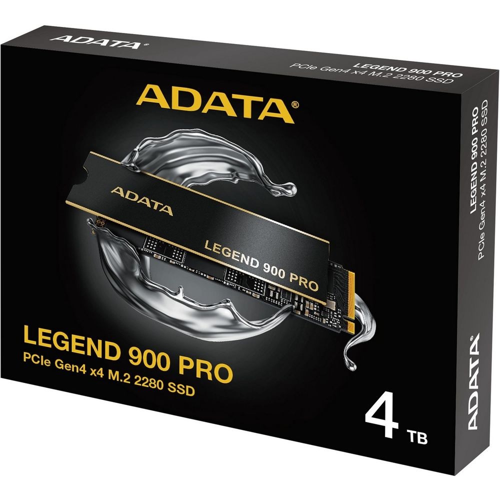 Твердотельный накопитель ADATA SSD LEGEND 900 PRO, 4000GB, M.2(22x80mm), NVMe 1.4, PCIe 4.0 x4, 3D N