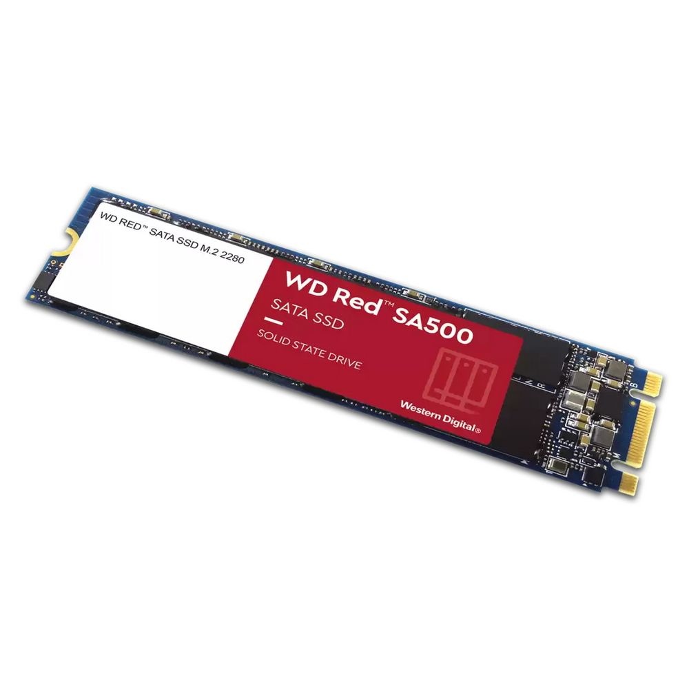 Накопитель SSD WD Red SA500 WDS100T1R0B, 1000Gb, SATA III, M.2 2280, R/W 560/530