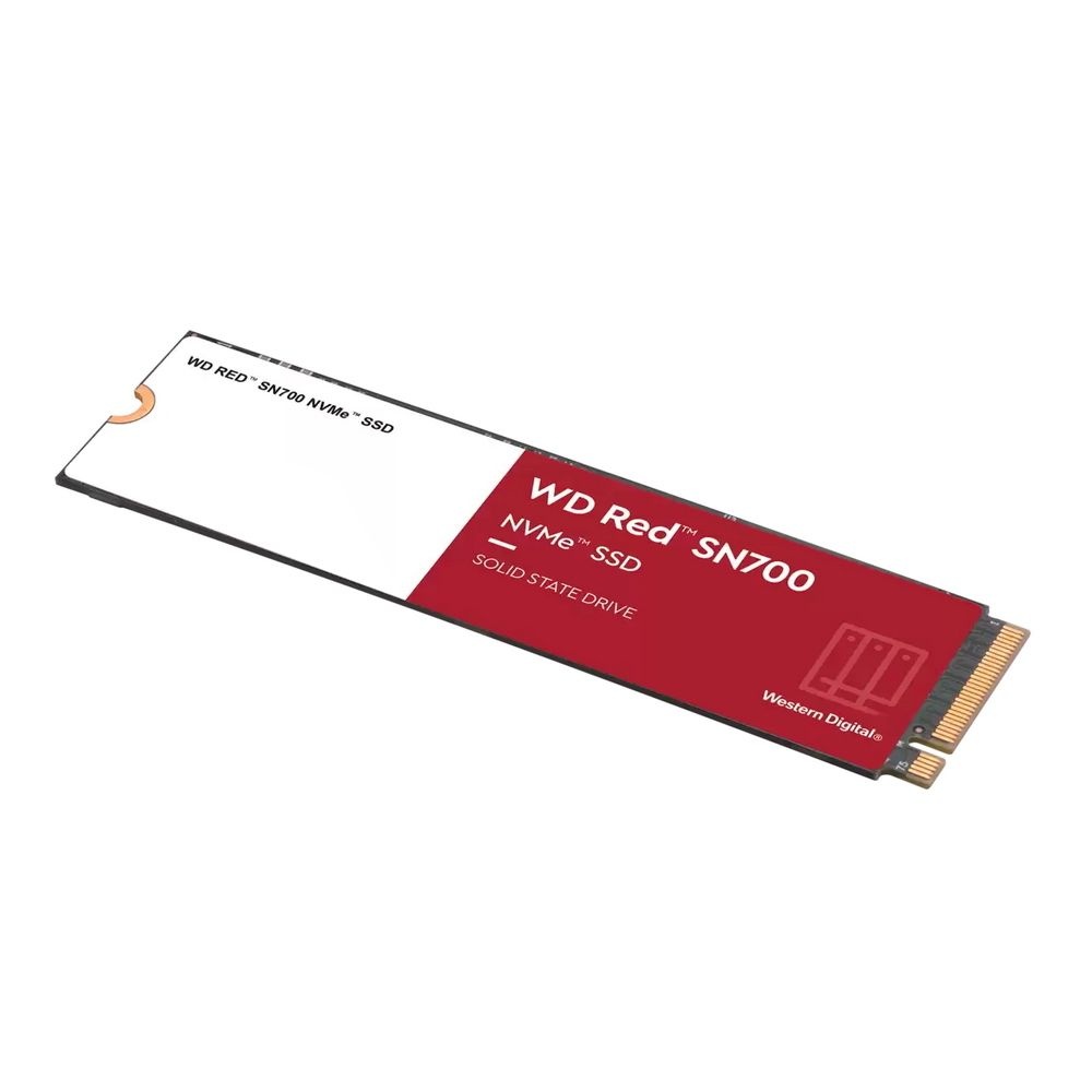 Накопитель SSD WD Red SN700 WDS400T1R0C, 4Tb, PCIe 3.0 x4, M.2 2280, NVMe, R/W 3400/3100