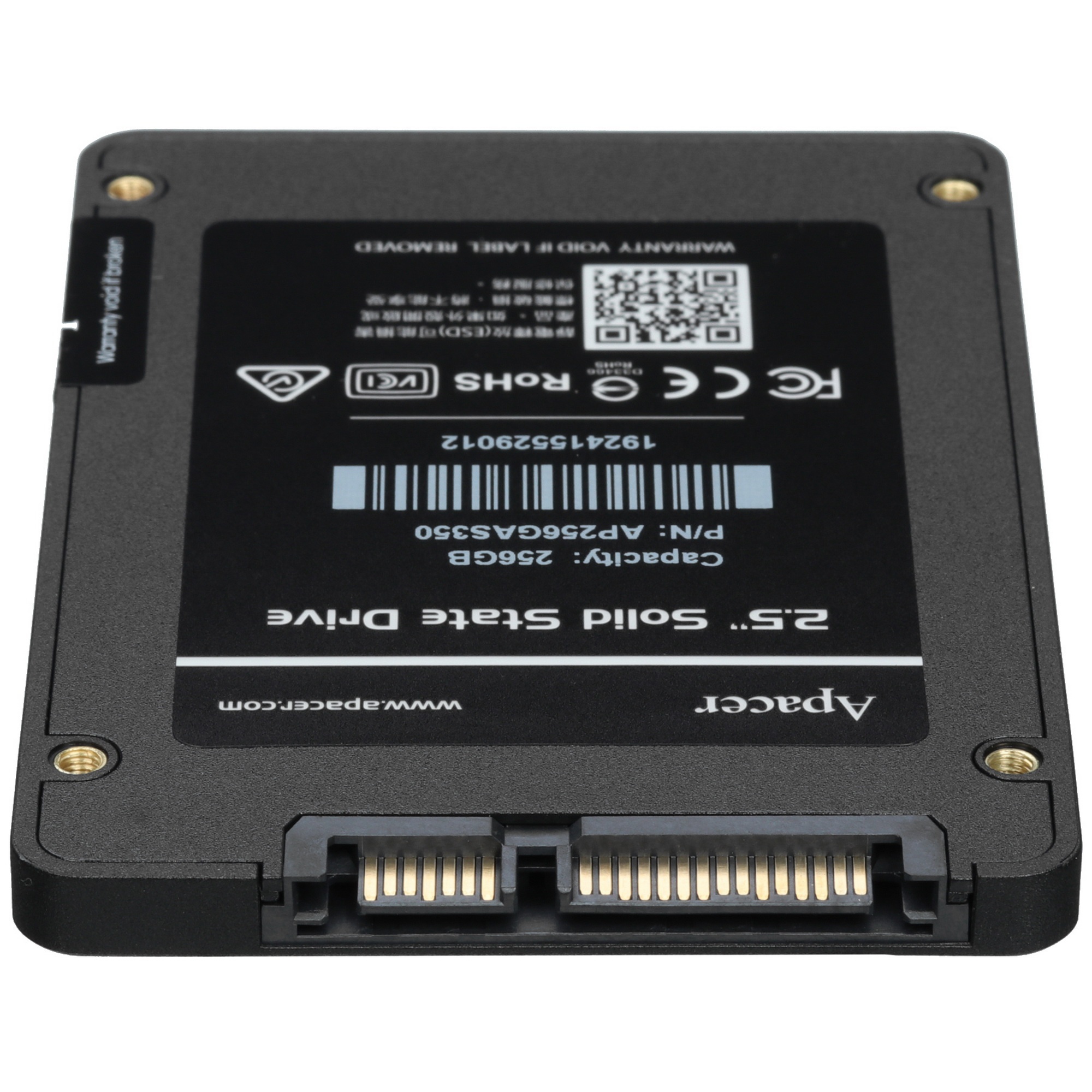 Накопитель SSD Apacer AS350 PANTHER, 256Gb, 2.5", SATA III, R/W 560/540