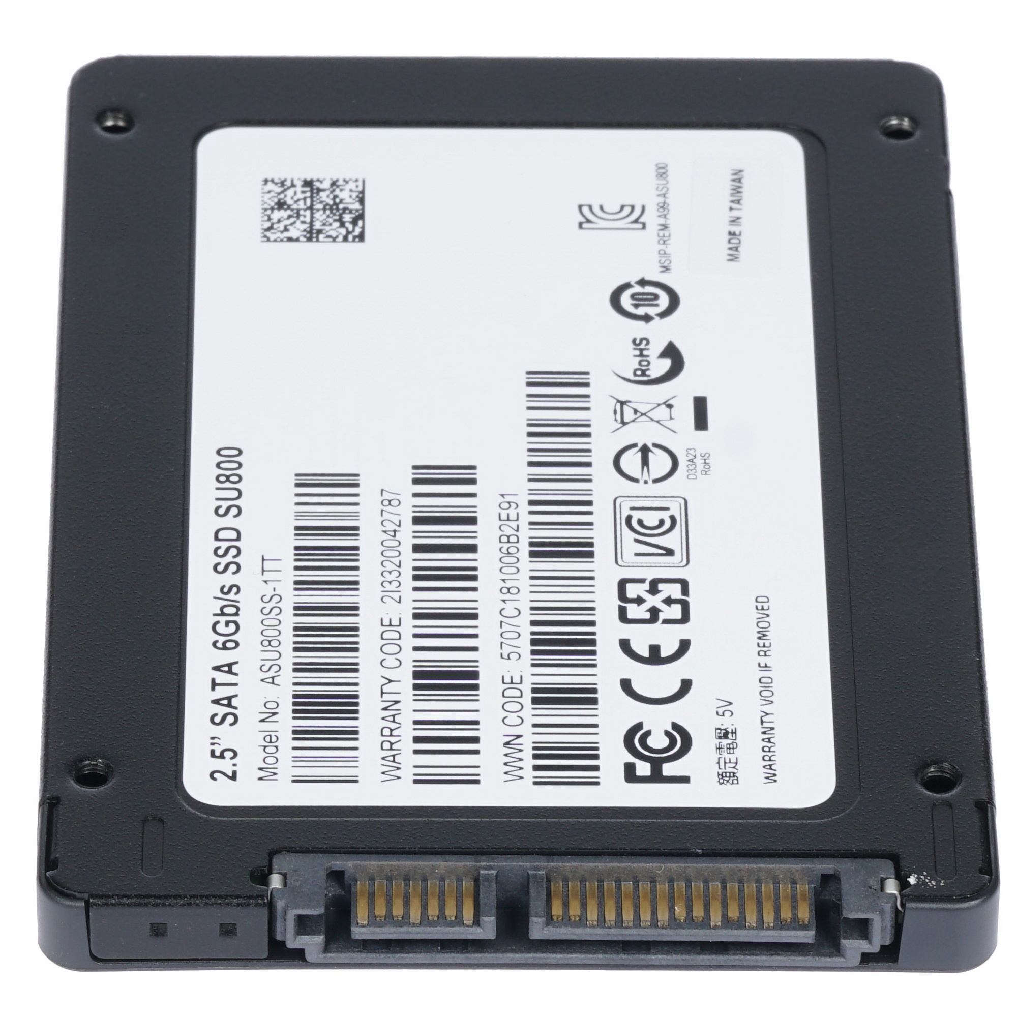 Накопитель SSD ADATA SU800, 1Tb, SATA III, 2.5", R/W 560/520