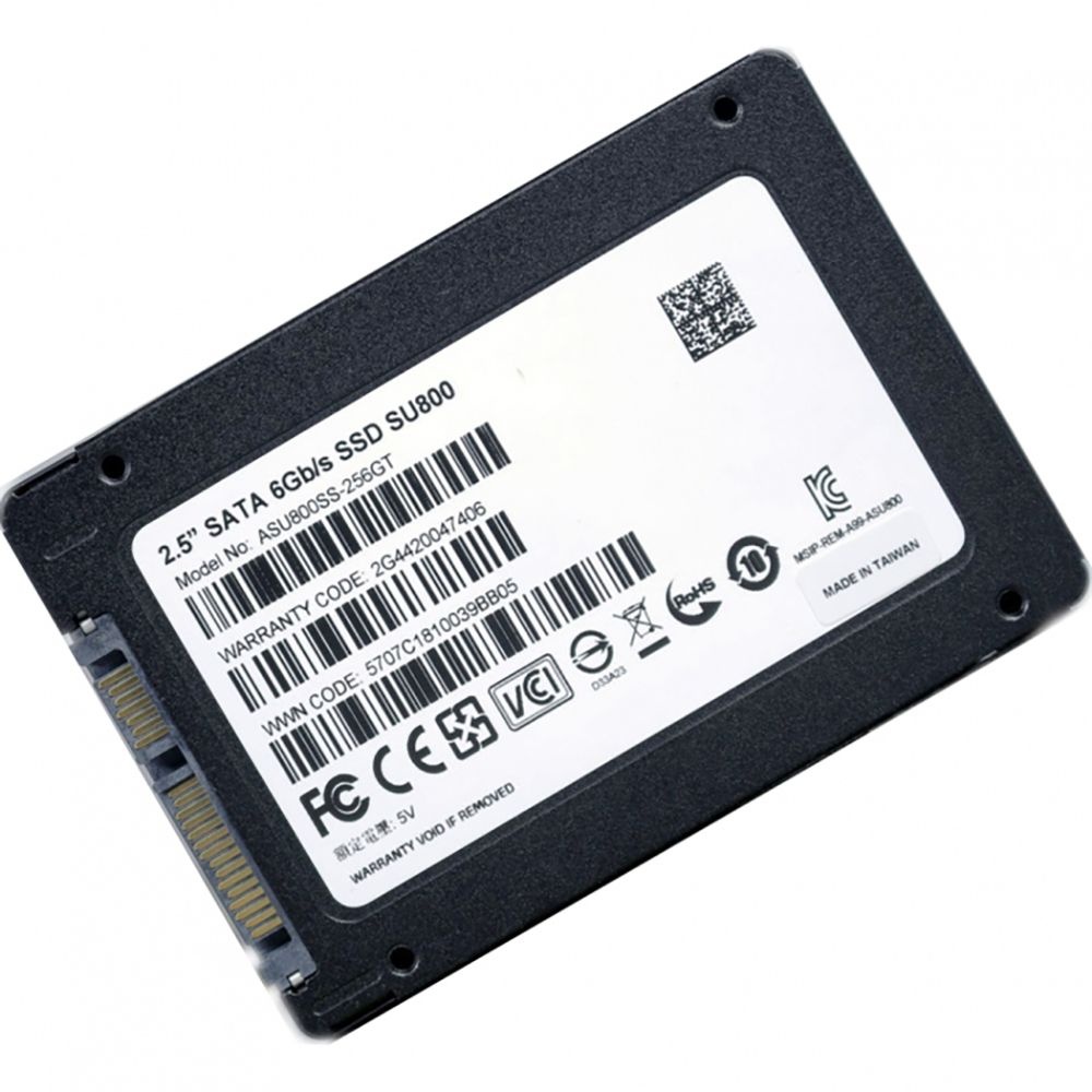 Накопитель SSD ADATA SU800, 512Gb, SATA III, 2.5", R/W 560/520