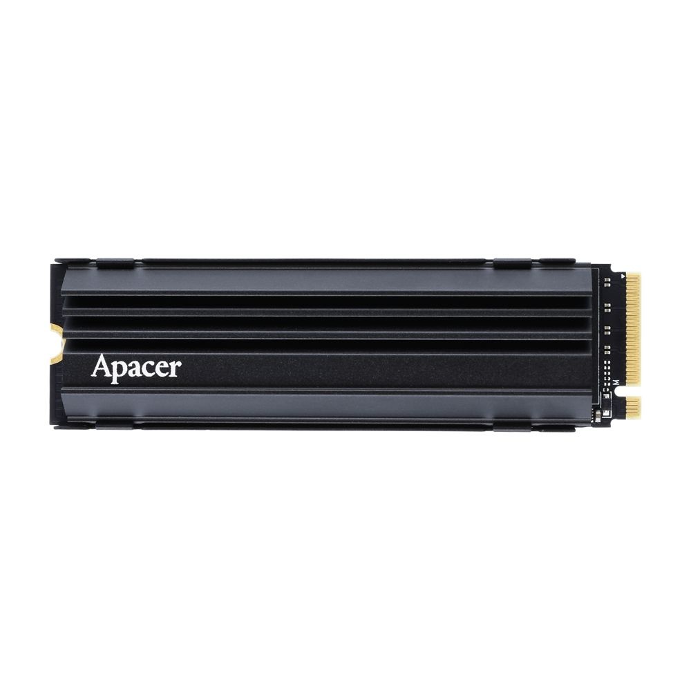 Накопитель SSD Apacer AS2280Q4U, 4TB, PCIe Gen4x4, M.2 2280, NVMe, R/W 7400/6800, с радиатором