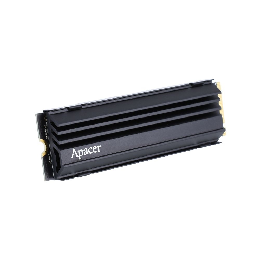 Накопитель SSD Apacer AS2280Q4U, 4TB, PCIe Gen4x4, M.2 2280, NVMe, R/W 7400/6800, с радиатором