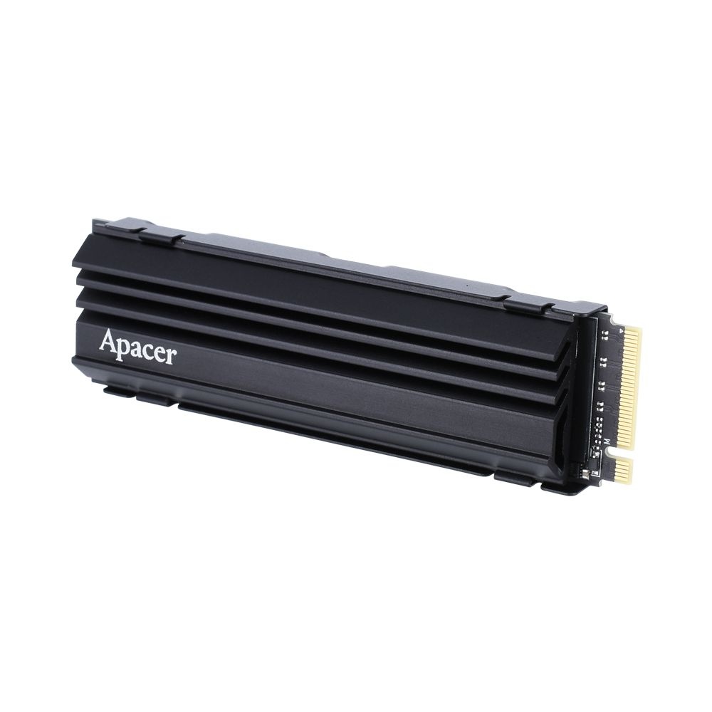 Накопитель SSD Apacer AS2280Q4U, 4TB, PCIe Gen4x4, M.2 2280, NVMe, R/W 7400/6800, с радиатором
