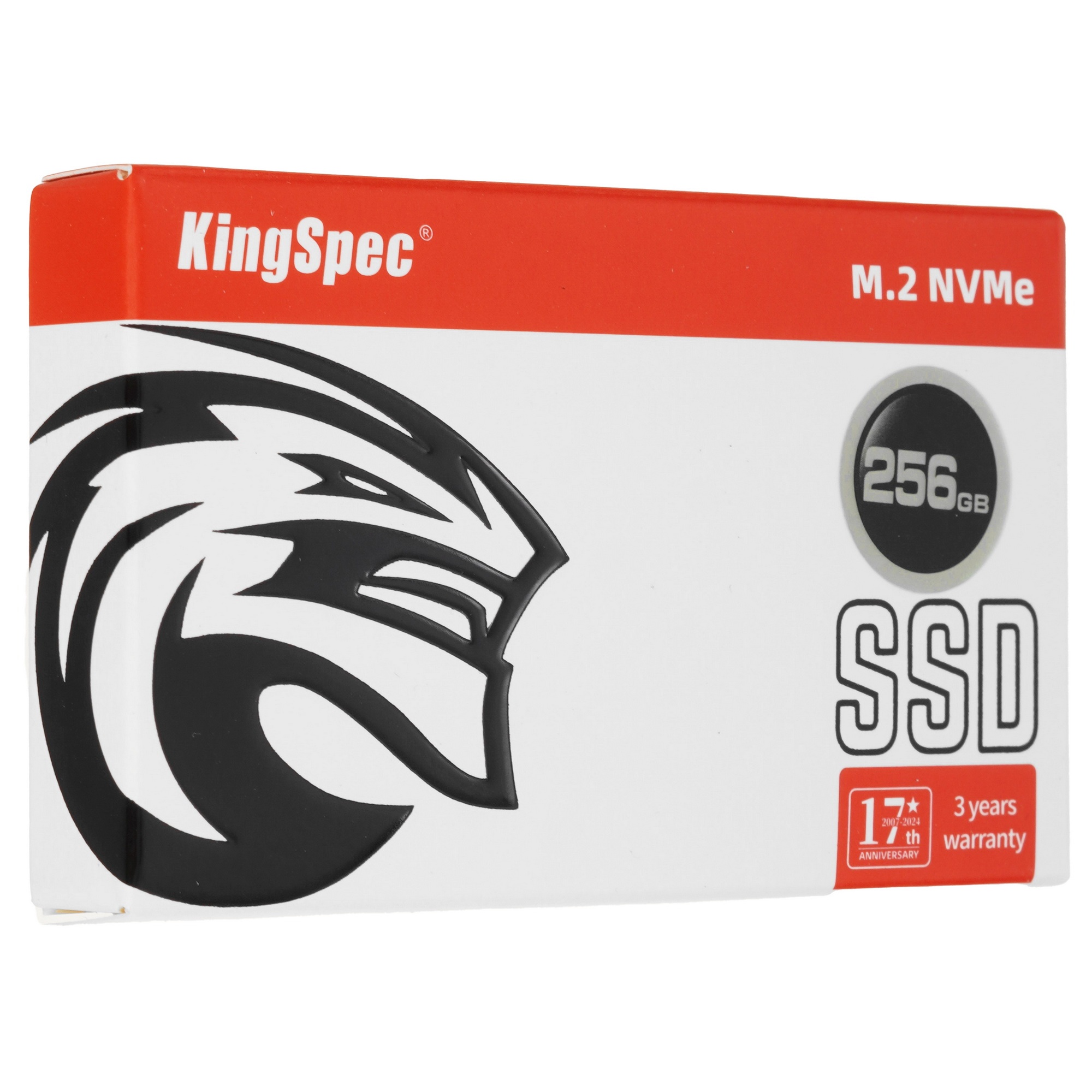 Накопитель SSD M.2 KingSpec NX-1TB, PCIe 3.0 x4, NVMe, R/W 3400/3100