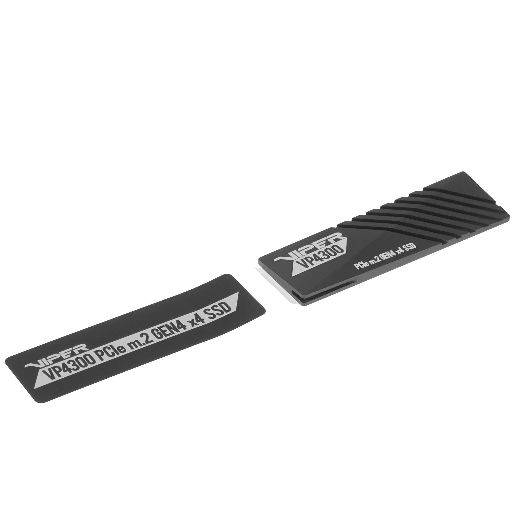 Накопитель SSD Patriot Viper VP4300, 2Tb, PCIe 4.0 x4, M.2 2280, NVMe, R/W 7400/6800, с радиатором