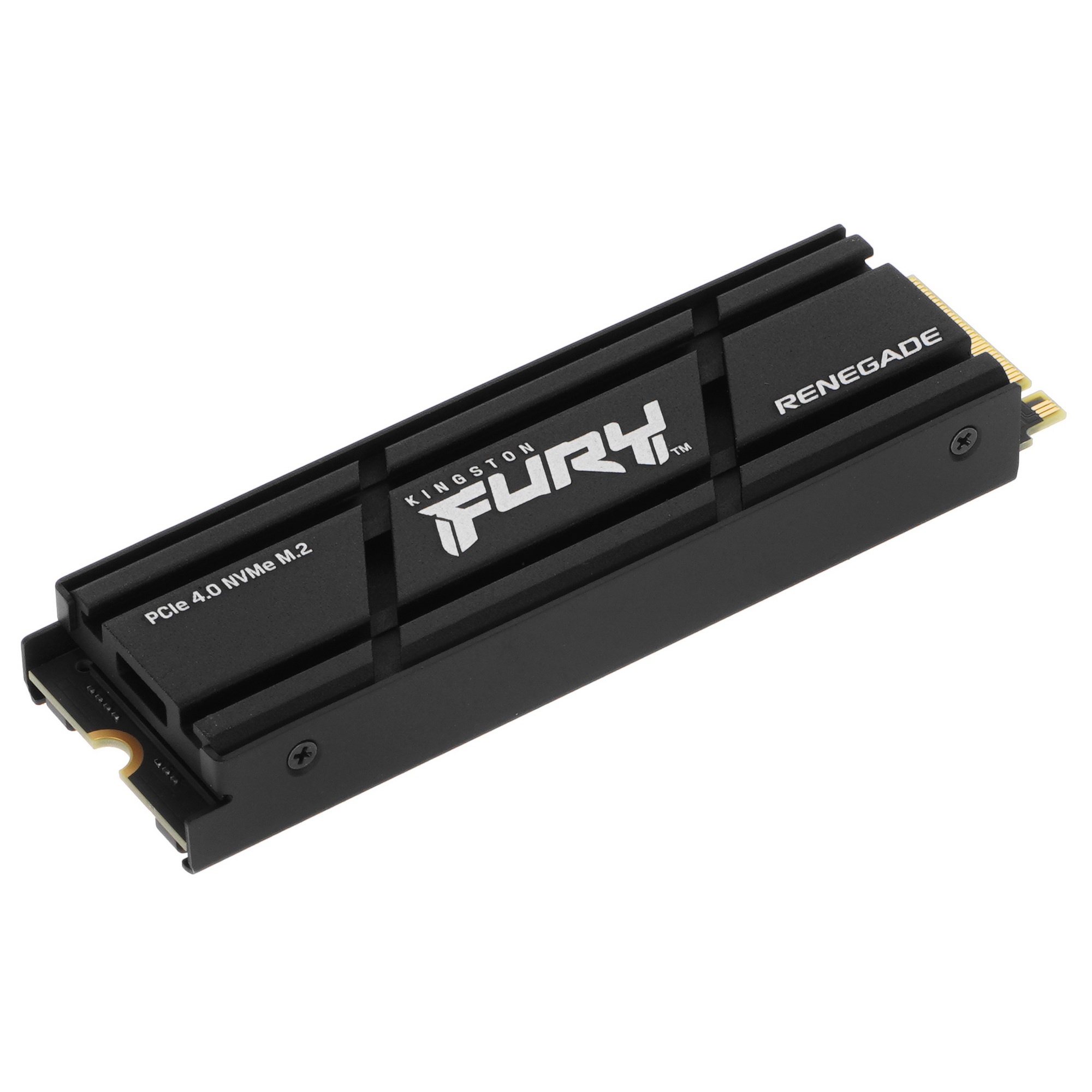 Накопитель SSD Kingston Fury Renegade, 4Tb, PCIe 4.0 x4, M.2 2280, NVMe, R/W 7300/7000, с радиатором