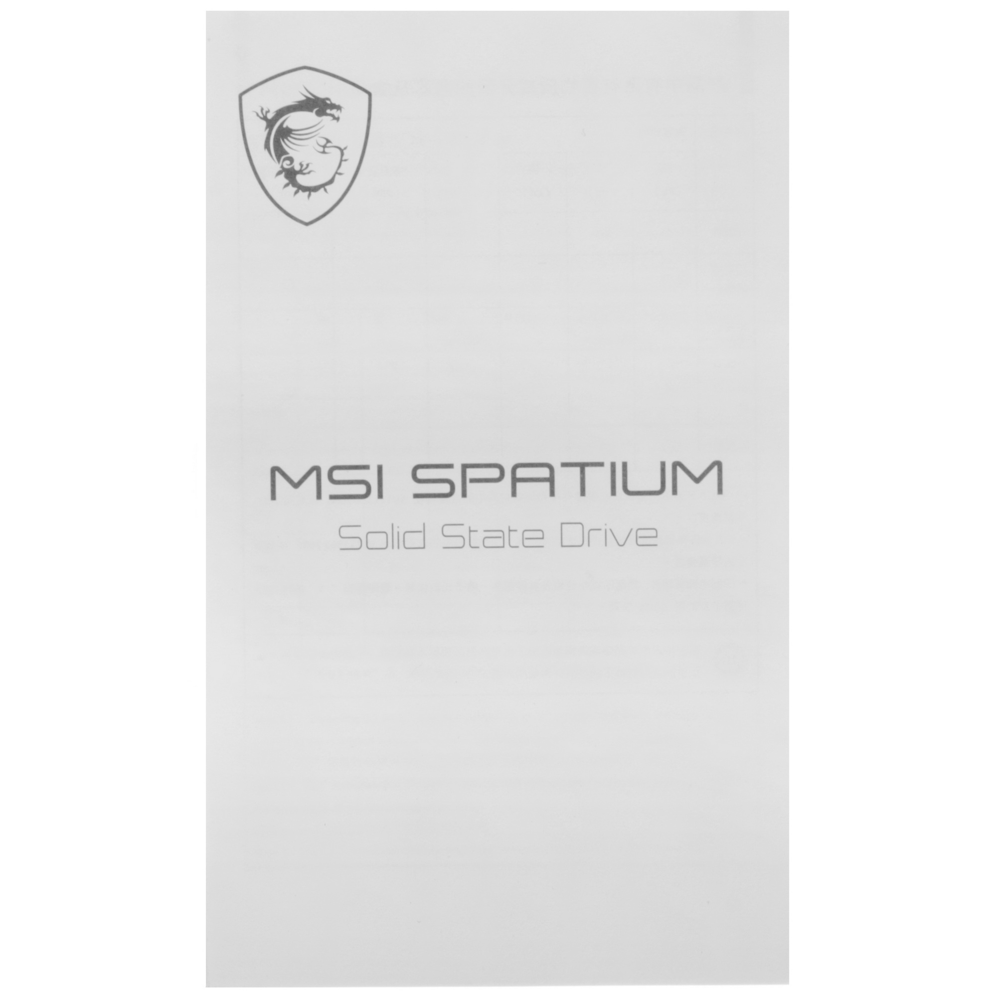 Твердотельный накопитель SSD MSI M.2 2280 1TB SPATIUM M470 PRO Client SSD S78-440L0J0-P83, PCIe Gen4