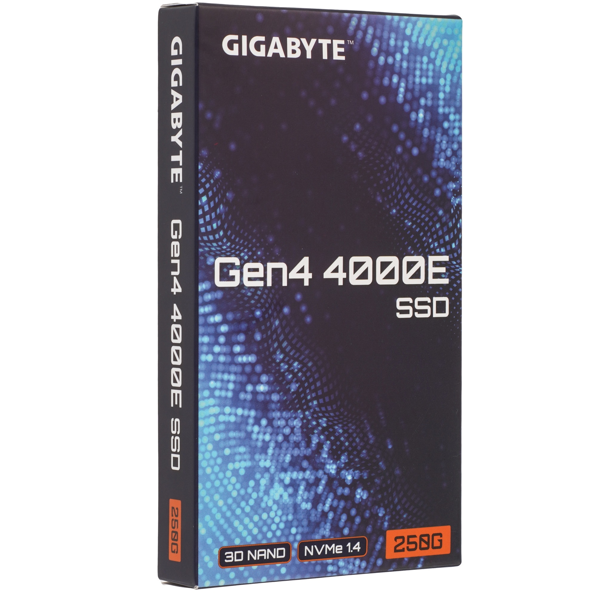 Накопитель SSD GIGABYTE Gen4 4000E, 250Gb, M.2 2280, PCIe 4.0 x4, NVMe, R/W 3500/1800