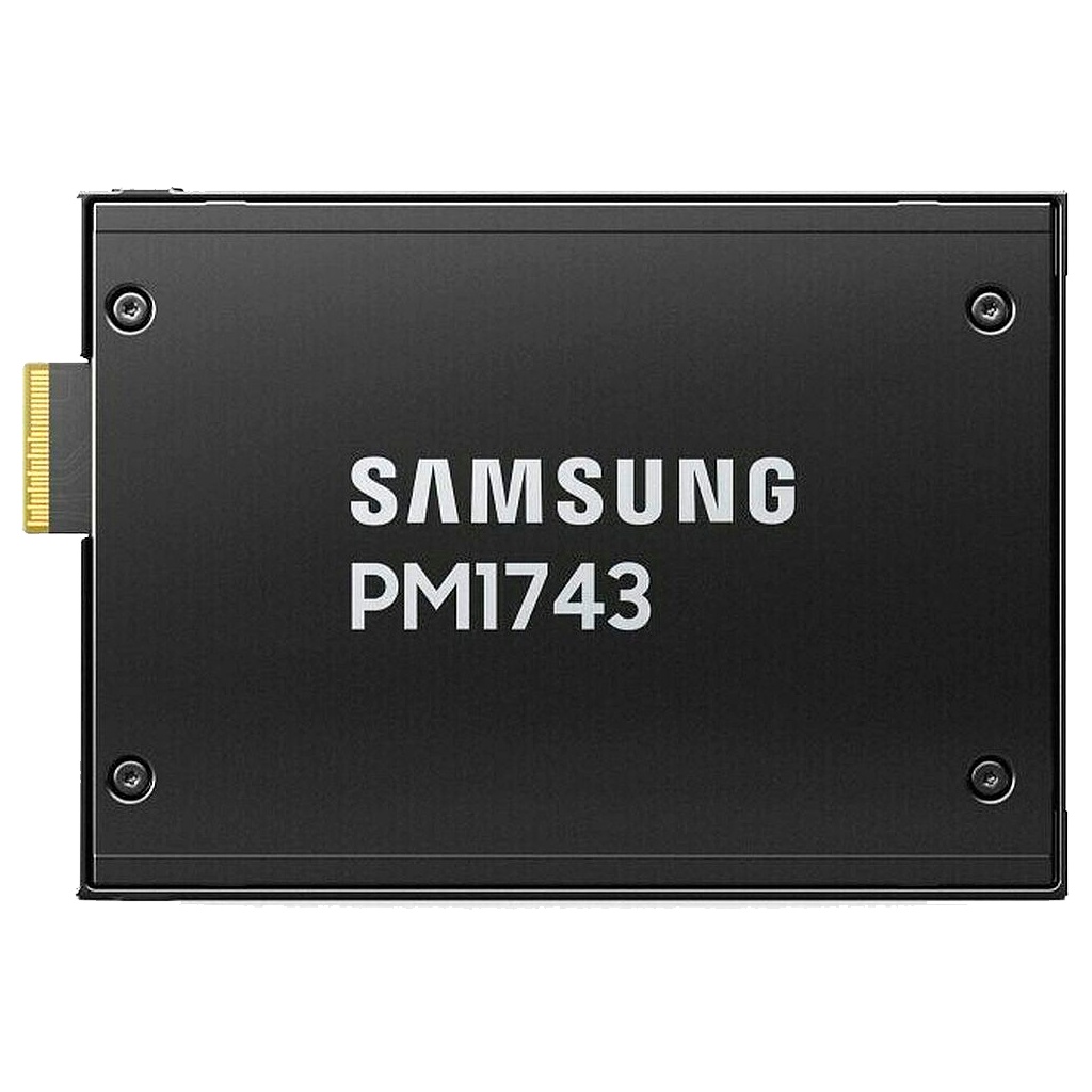 Накопитель SSD Samsung PM1743, 15.36TB, U.3, 2.5", NVMe, R/W 14000/7100