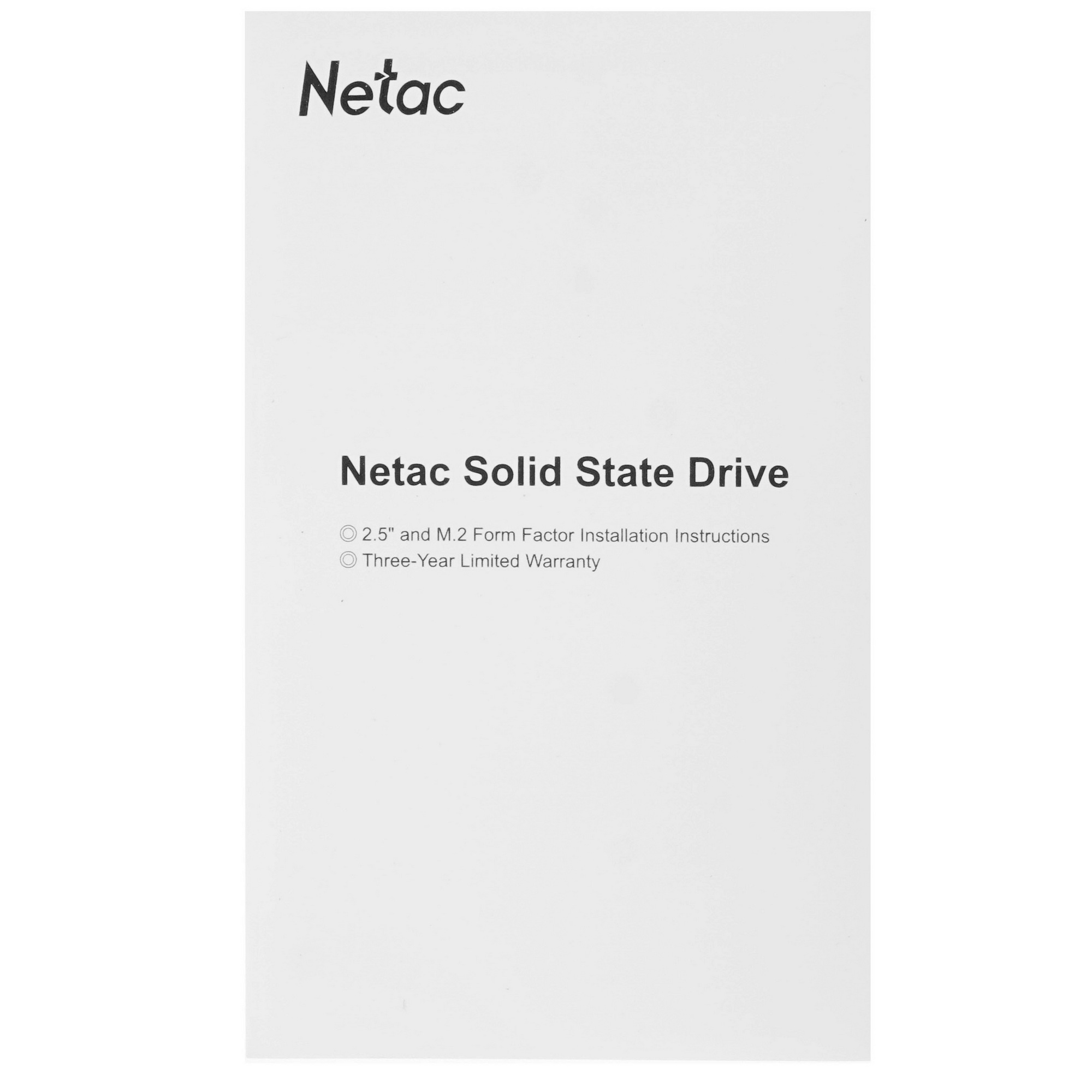Накопитель SSD Netac N5M, 256GB, mSATA, R/W 560/520