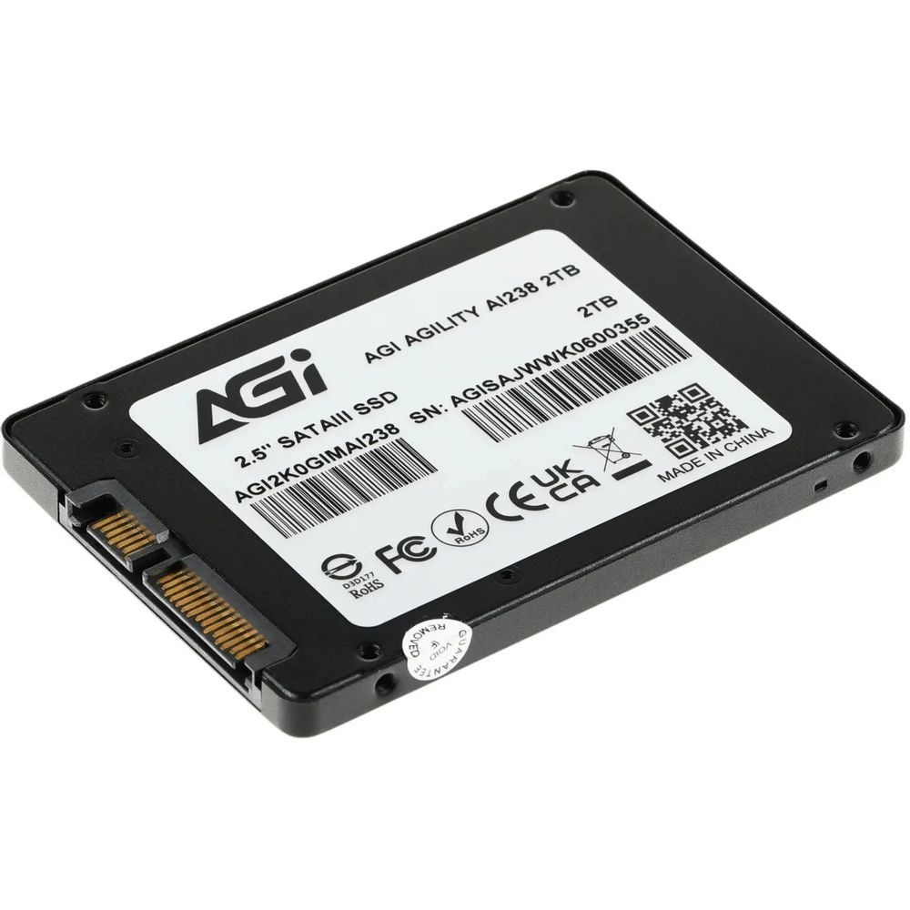 Твердотельный накопитель SSD AGI  AI238 SSD 2.5" 2TB QLC RETAIL-Color Box