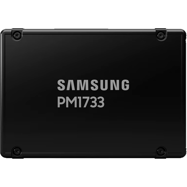 Твердотельный накопитель Samsung SSD 7680GB PM1733 2.5 PCIe Gen4 x4/dual port x2 R/W 7000/3800 MB/s