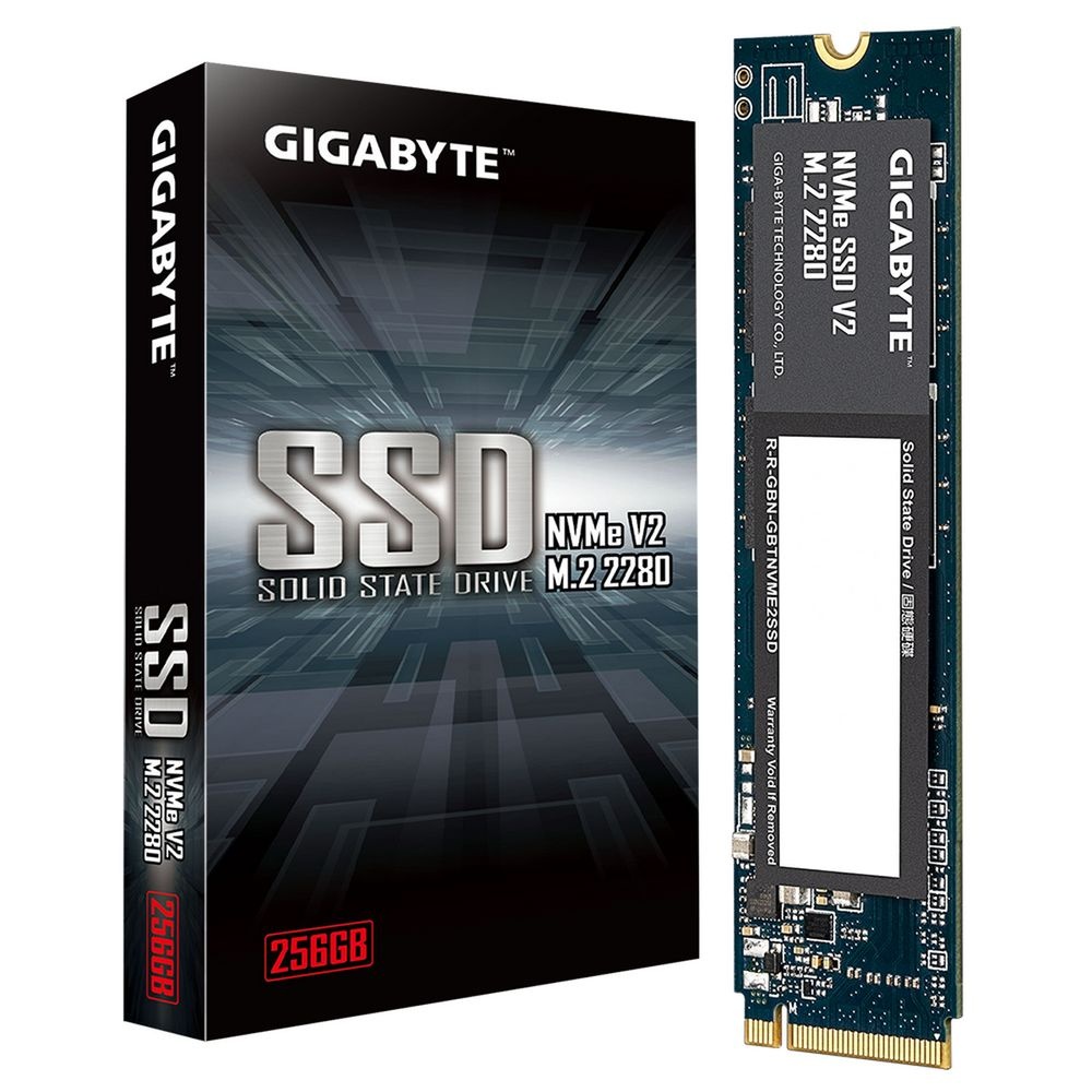 Твердотельный накопитель SSD Gigabyte  NVMe SSD V2 256GB G3NVMEV2256G