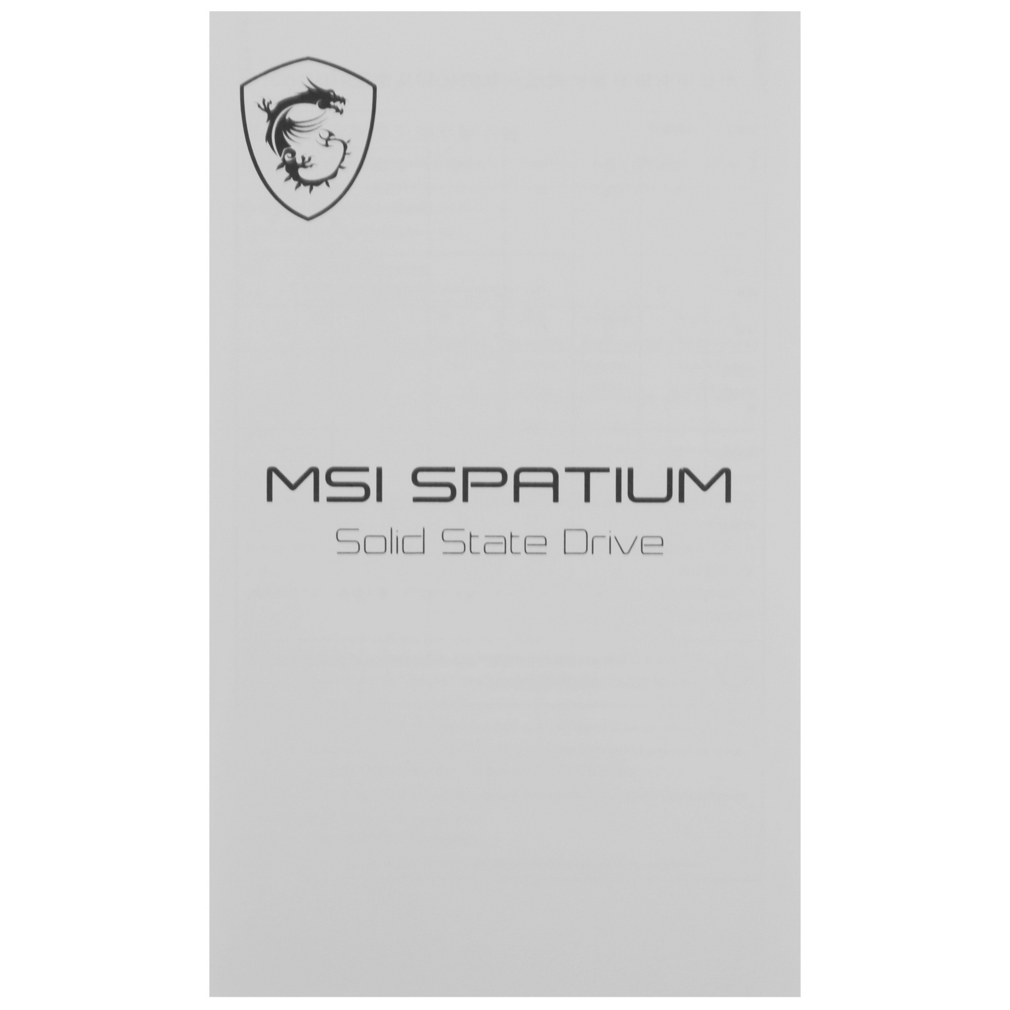 Накопитель SSD MSI SPATIUM M461, 2TB, M.2 2280, PCIe 4.0 x4, NVMe, R/W 5000/4200