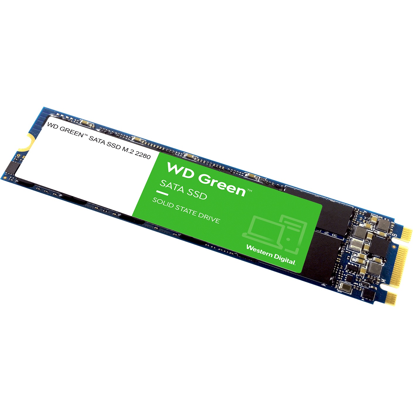 Твердотельный накопитель SSD M.2 2280 480GB GREEN WDS480G3G0B WDC