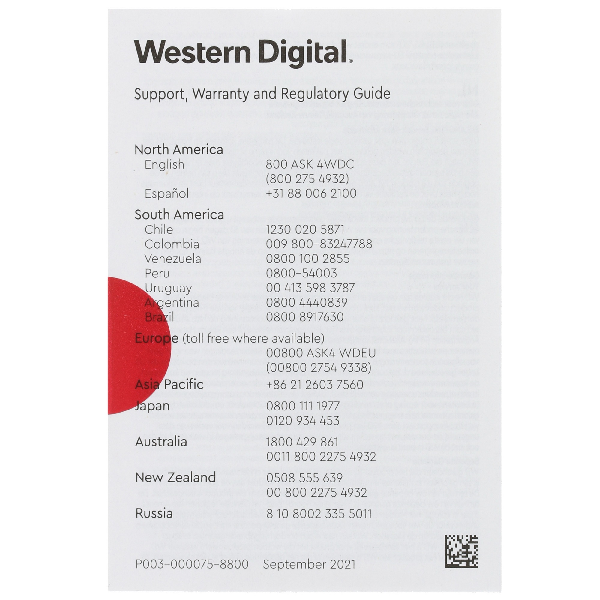 Накопитель SSD WD Blue SA510 WDS100T3B0A, 1Tb, SATA III, 2.5", R/W 560/520