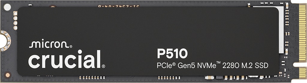 Твердотельный накопитель SSD Crucial P510 1TB PCIe Gen5 NVMe M.2 SSD CT1000P510SSD8