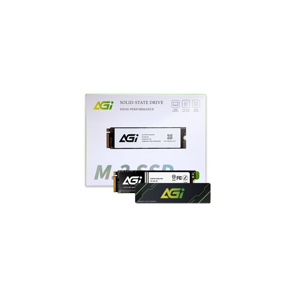 Твердотельный накопитель SSD AGI AI818 PCIe Gen.4 2TB QLC RETAIL-Color Box