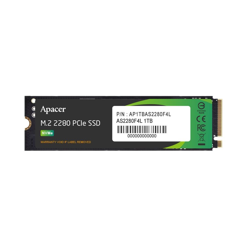 Накопитель SSD M.2 2280 1TB NVMe PCIE 5.0 x4 12000/11800 AP1TBAS2280F4L-1 APACER