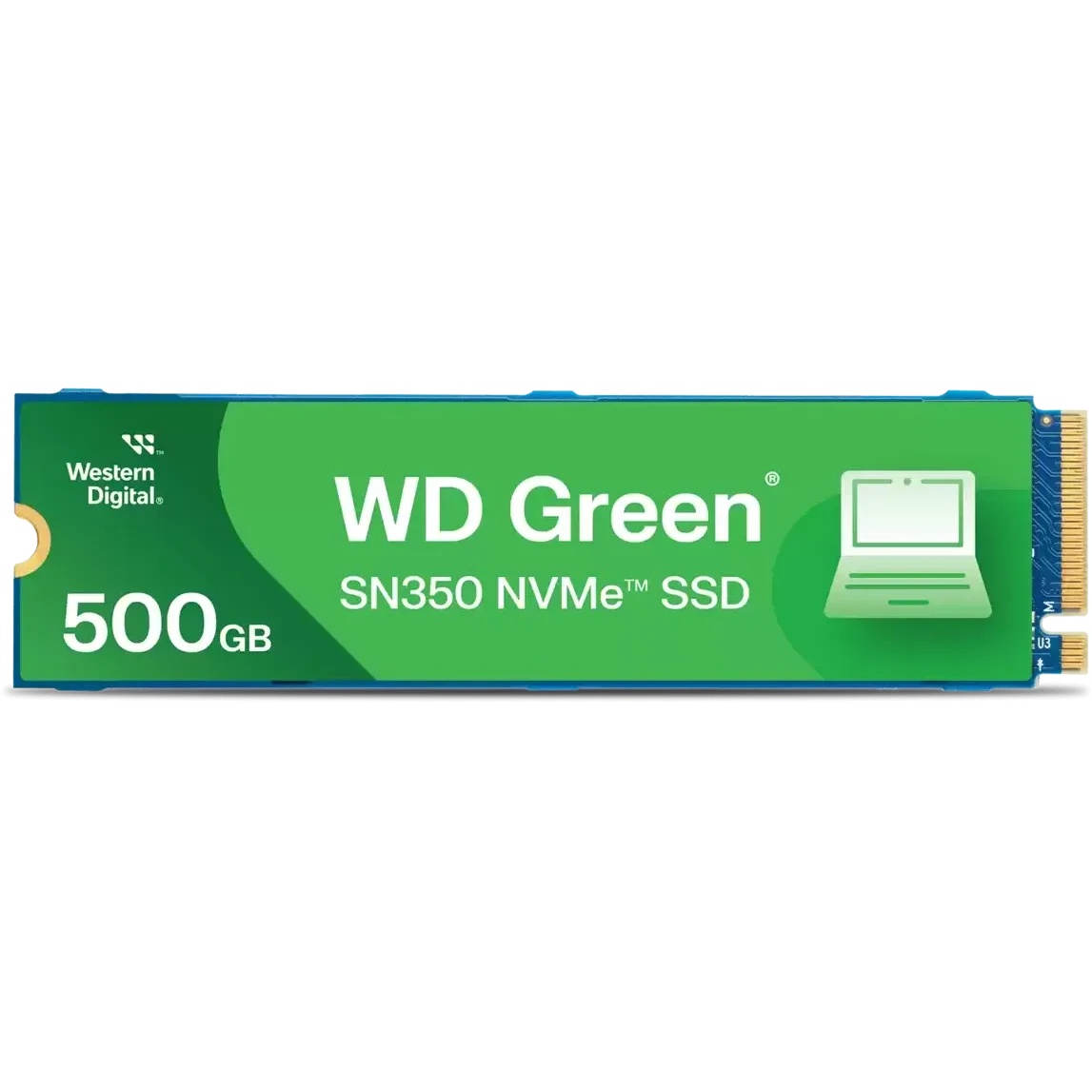 Накопитель SSD WD Green SN350 WDS500G2GOC 500GB M2.2280 NVMe PCIe Gen3х4