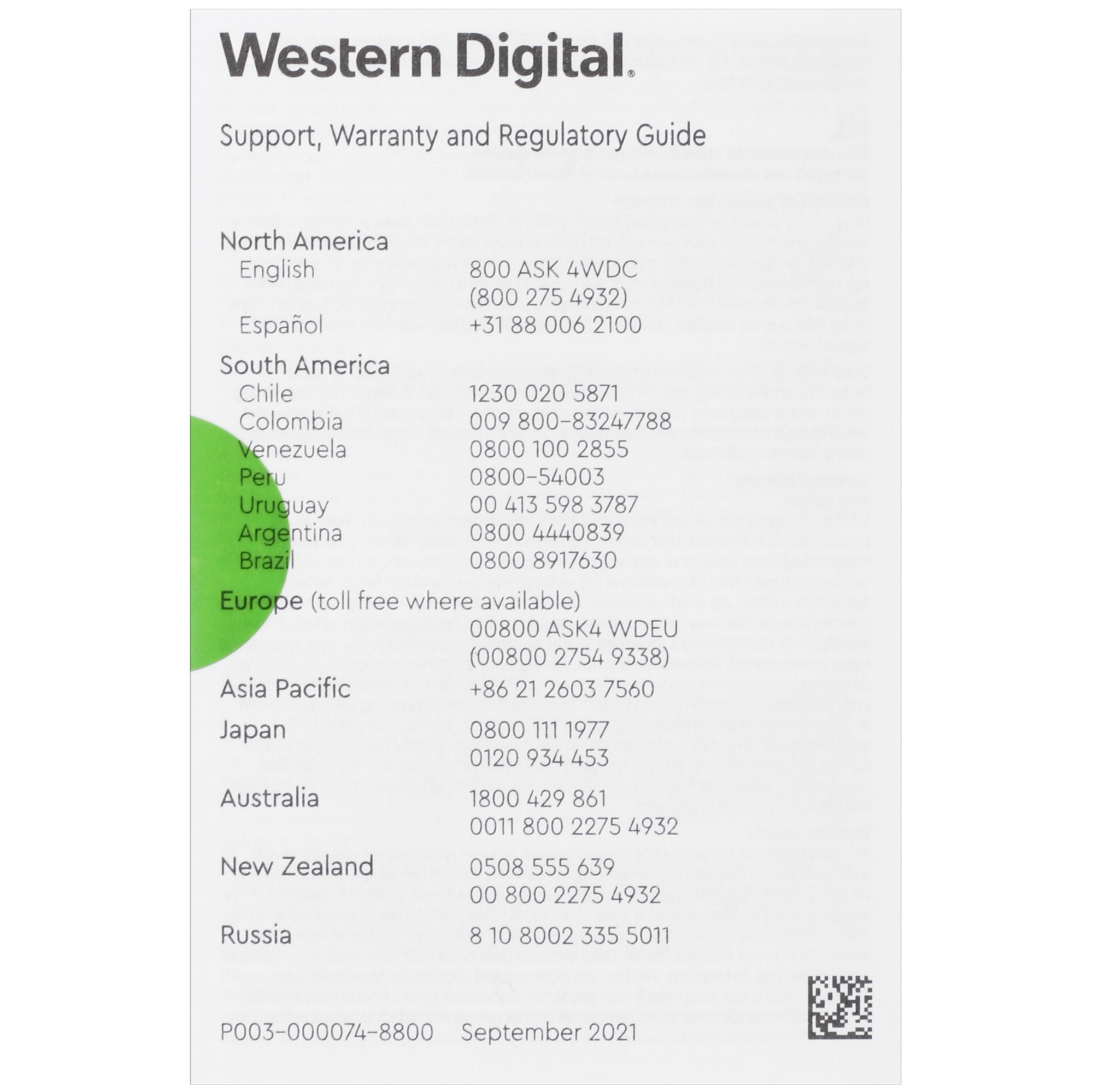 Накопитель SSD WD Green WDS480G3G0A, 480GB, SATA III, 2.5", R/W 545/545