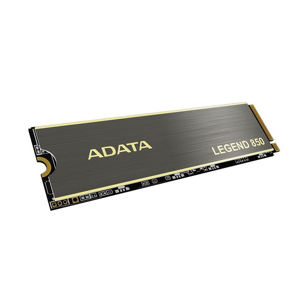 Накопитель SSD ADATA LEGEND 850, 512Gb, PCIe 4.0 x4, M.2 2280, NVMe, R/W 5000/2700, с радиатором